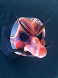 Capitano Spavento (two tone) -Commedia mask by Newman