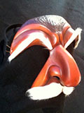 Il Magnifico (two tone) - Commedia mask by Newman