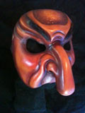 Ubaldo - commedia mask by Newman