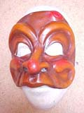 Trivelino - commedia mask by Newman