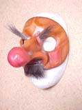 Capitano Mala Gamba - commedia mask by Newman