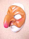 Pulliciniella - commedia mask by Newman