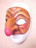 Pulcinella - commedia mask by Newman