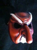 Ubaldo with Moustache - commedia mask by Newman