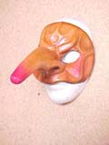 Coviello - commedia mask by Newman